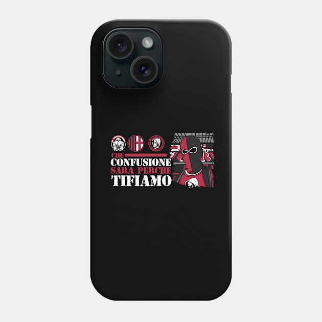 Curva sud milano Phone Case by lounesartdessin