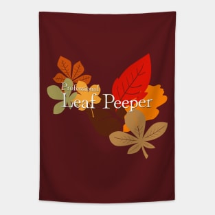 Professional Leaf Peeper Tapestry