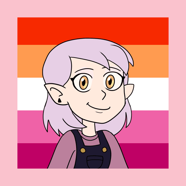 Amity Lesbian Flag by lanaflowerz