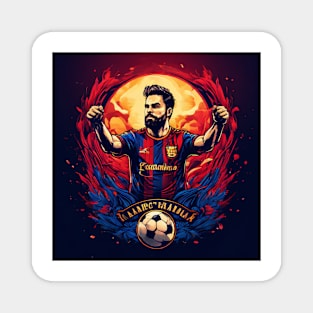 FC Barcelona Lionel Messi Magnet