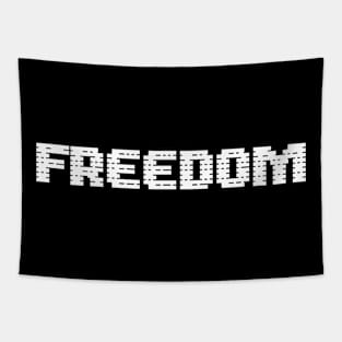 FREEDOM INDEPENDENCE DAY 4TH OF JULY FRONT-PRINT Tapestry