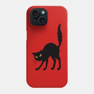 Halloween Black Cat Phone Case