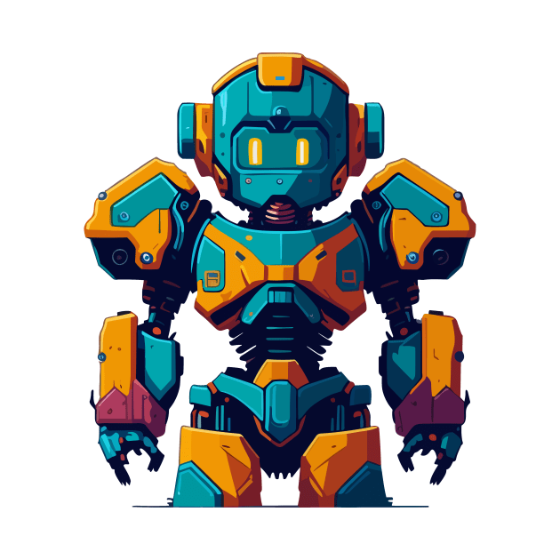 Cute Robot by SpriteGuy95