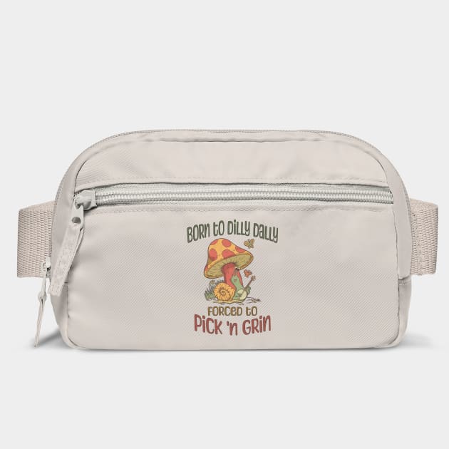 Born to Dilly Dally, Forced to Pick 'n Grin, banjo snail by Luxinda