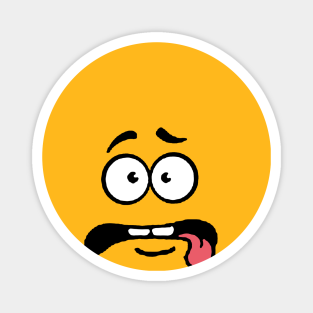 Funny Face Emoji Magnets Teepublic