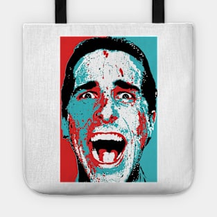 American Psycho Patrick Bateman Scream Tote