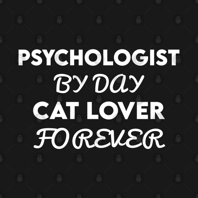 psychologist cat by Elhisodesigns