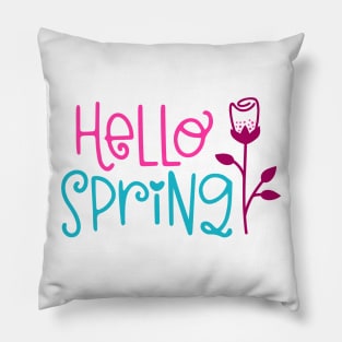 Hello Spring Pillow