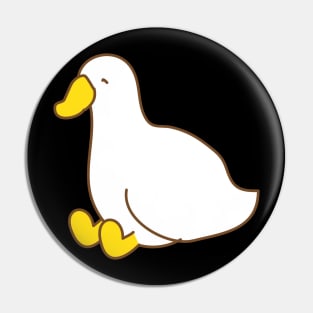 Silly duck Pin