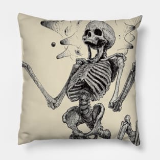 Skeleton Pillow