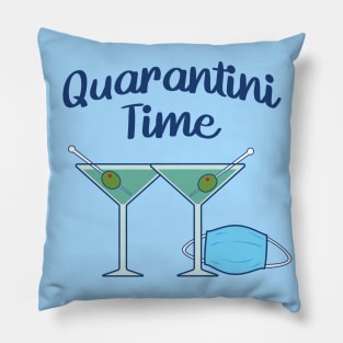 Quarantini Time Pillow