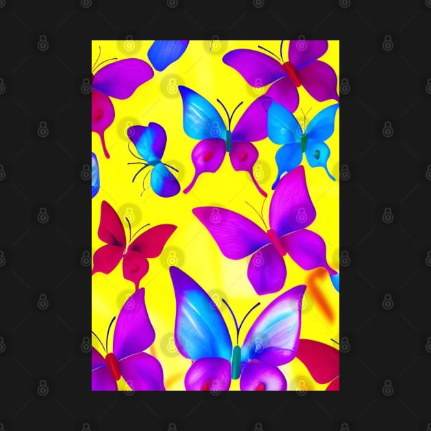 CUTE AND PRETTY  BUTTERFLY PATTERN by sailorsam1805