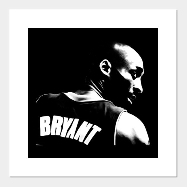 kobe black and white