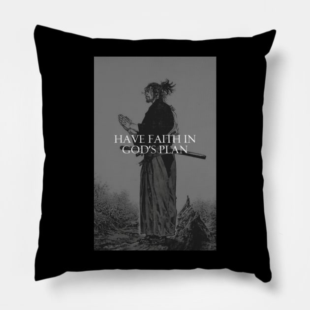 Have Faith In GOD Pillow by Fit-Flex