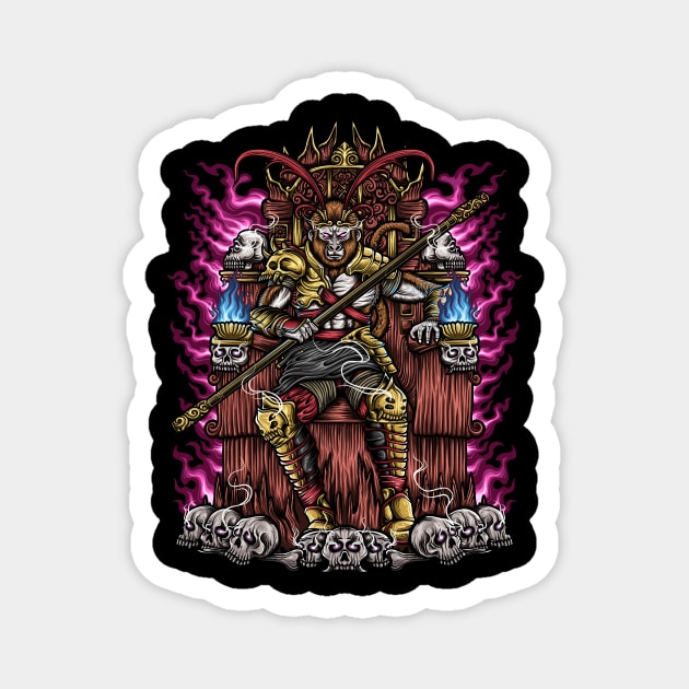 The King Wukong Magnet by aleoarts