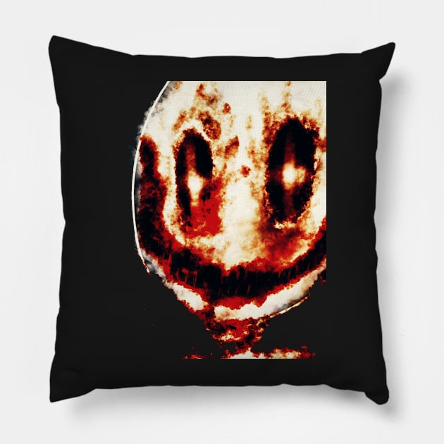 dead face Pillow by Interium