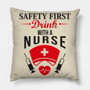 Drink With a nurse (2) Pillow