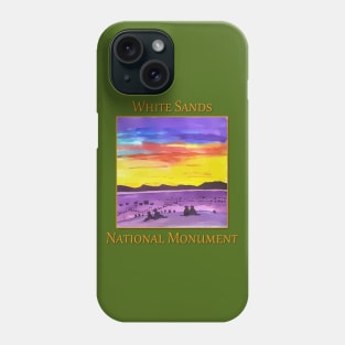 White Sands National Monument in New Mexico Phone Case