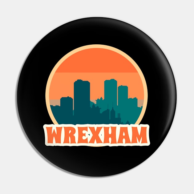 Vintage Wrexham Pin by Insert Place Here