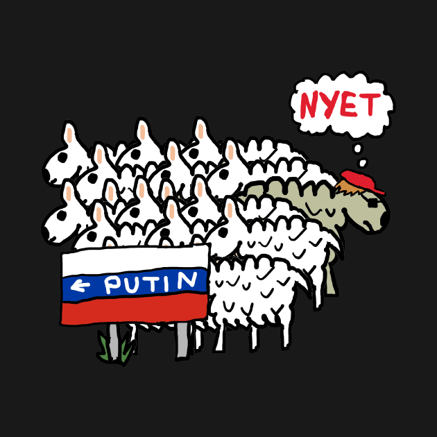 Anti Putin by Mark Ewbie