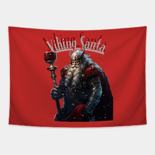 Viking Santa Tapestry