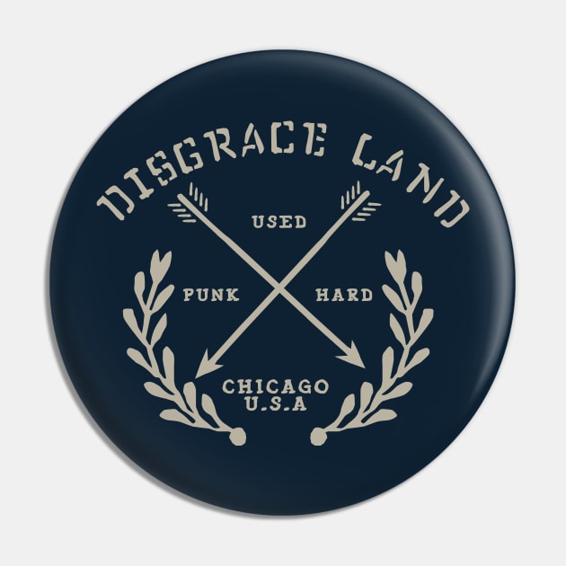 Disgrace Land Pin by Kunstlerstudio