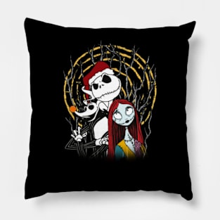 Vintage Film Retro Nightmare Animations Characters Pillow