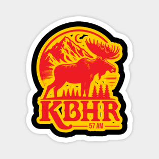 KBHR 57 AM //// Northern Exposure Radio Station Magnet