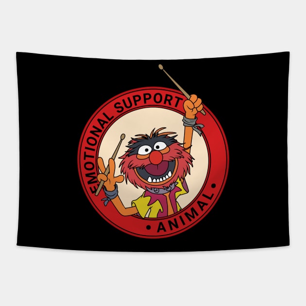 Muppets Emotional Support Animal Tapestry by valentinahramov