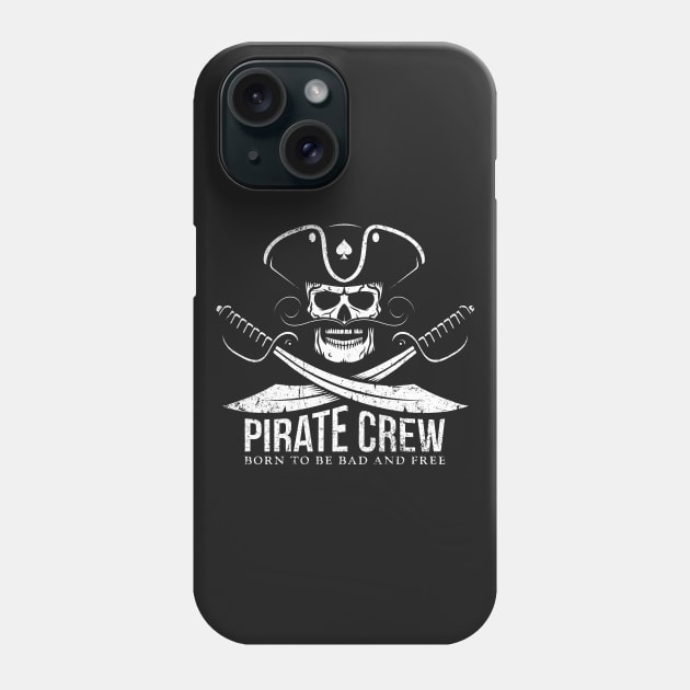 Pirate crew logo Phone Case by Agor2012