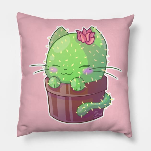 Cat-Cus Pillow by Its_MynnuB