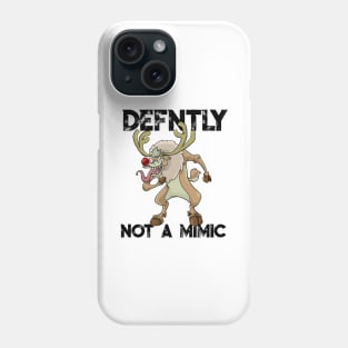 Roleplaying Mimic Creature RPG Joke Meme DM PnP Christmas Phone Case