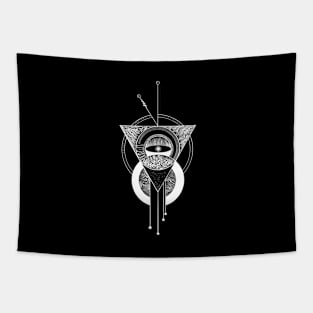 Sacred Symbol (Dark Version) Tapestry