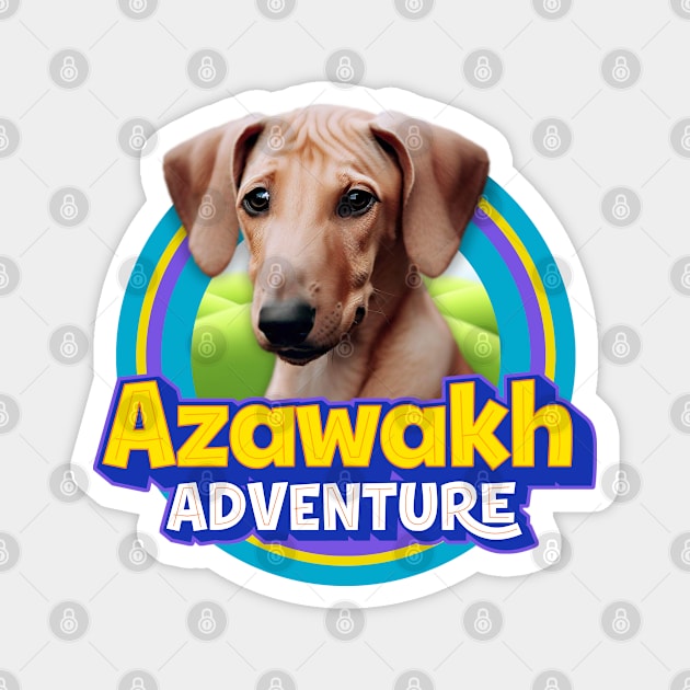 Azawakh dog Magnet by Puppy & cute