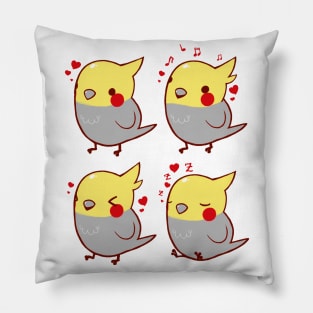 Cockatiel Lovelies Pillow