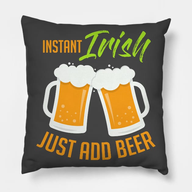 Irish Beer Pillow by Civron