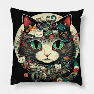 Cute Cat mother Pillow