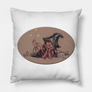 Young Witch Pillow