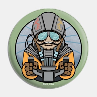 Space PIlot speed Racer Pin