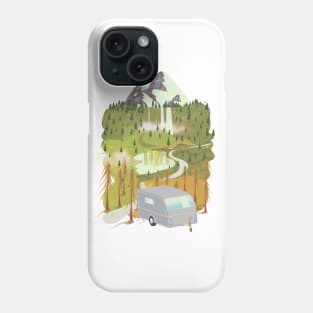 Caravan Landscape Phone Case