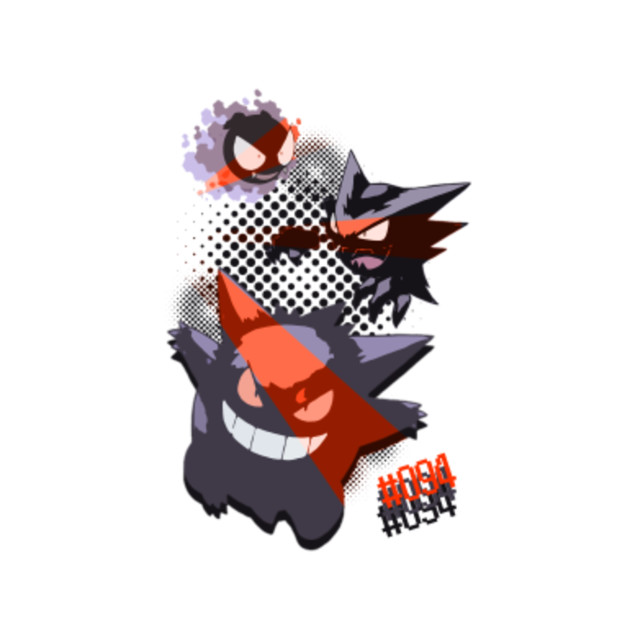 pokemon gastly haunter gengar