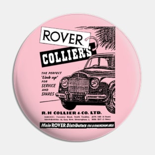 ROVER P4 - dealer ad Pin