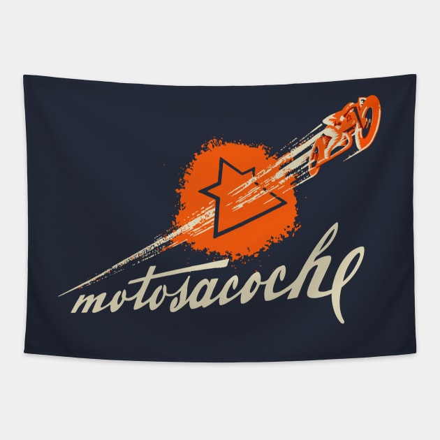 motosacoche Tapestry by retroracing