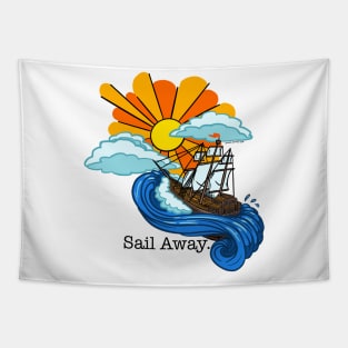 Sail Away Tapestry