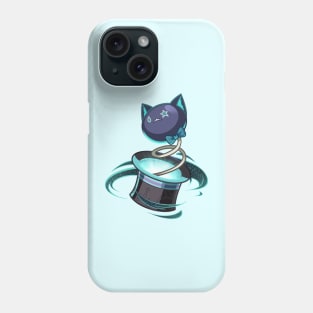 Genshin Impact Lynette Cat Chibi Anime Style Phone Case