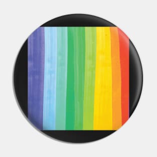 Rainbow Support Design, Artwork, Vector, Graphic Pin