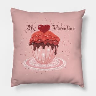 My valentine cupcake Pillow