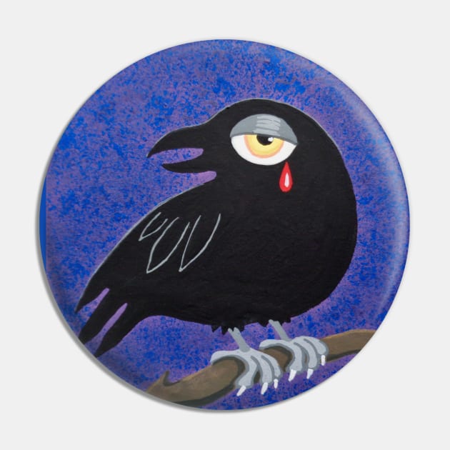 Raven black as night Pin by SoozieWray