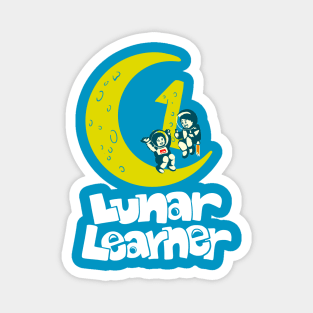 Lunar learner Magnet