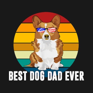 Best dog dad ever t-shirt T-Shirt